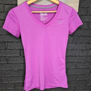 Nike Dri-fit T-shirt, purple, xs